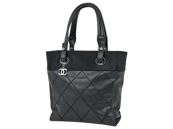 Borsa Tote Chanel Paris Biarritz PM Nero