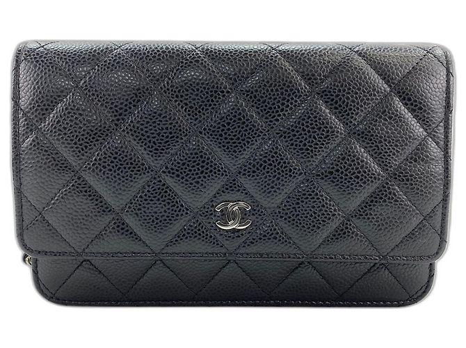 Borsa a tracolla Chanel Mini Matelassé Nero
