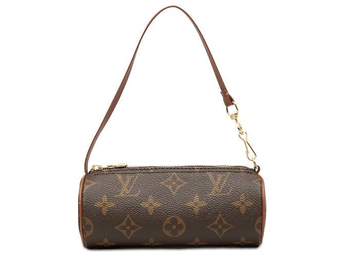 Louis Vuitton Pochette Papillon Monogram Marrón Castaño