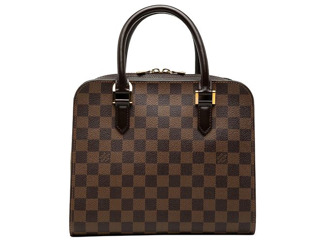 Louis Vuitton Brown Damier Ebene Triana Braun