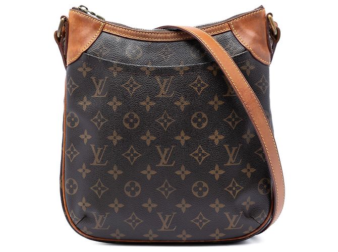 Louis Vuitton Brown Monogram Odeon PM Marrom