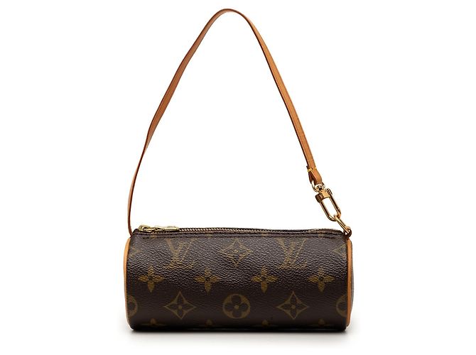 Louis Vuitton Brown Monogram Papillon Pochette Marrom