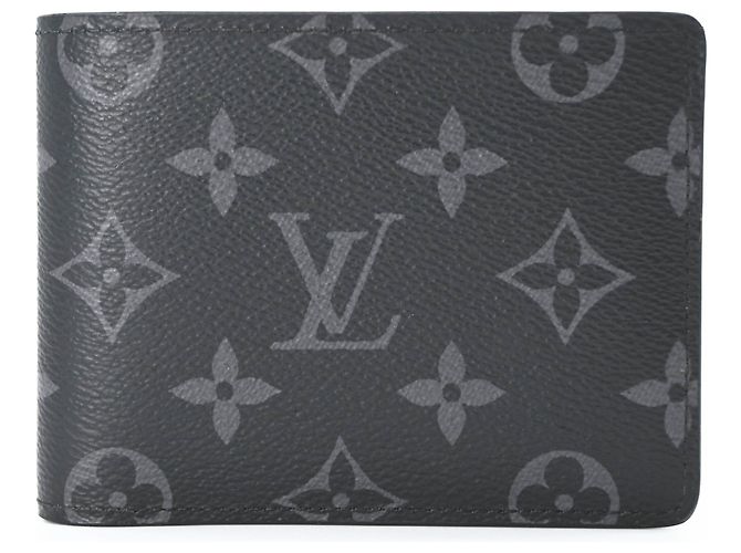 Louis Vuitton Monogram Portefeuille Multiple Bi-fold Wallet Nero Monogramma