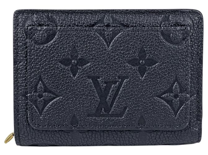 Louis Vuitton Portefeuille Claire Bi-fold Wallet in Monogram Empreinte Black