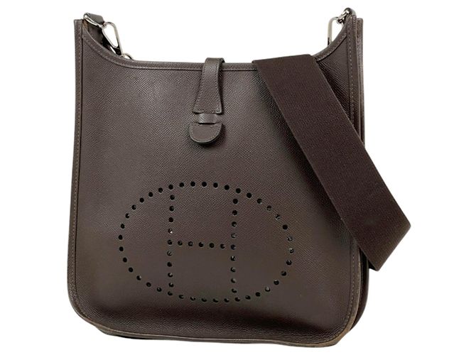 Hermès Bolso de hombro Hermes Evelyne 2 PM Chocolate