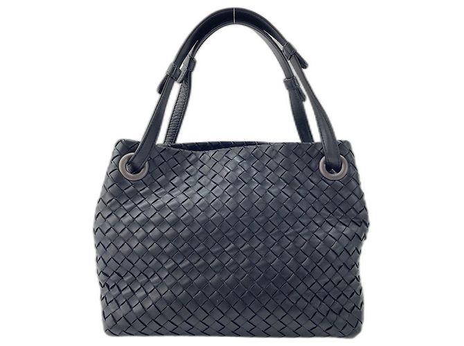 Borsa a mano Garda Back Bottega Veneta in nero