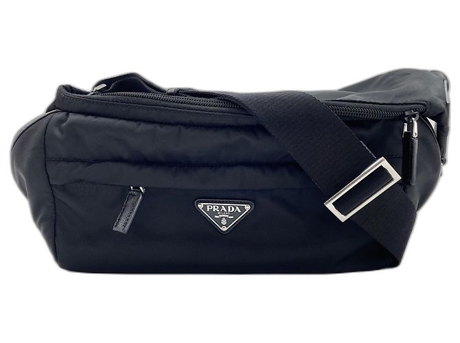 Borsa a tracolla Prada Re-Nylon Nero