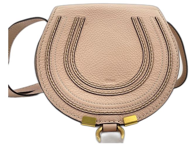 Borsa a tracolla Chloé Chloe Marcie in rosa