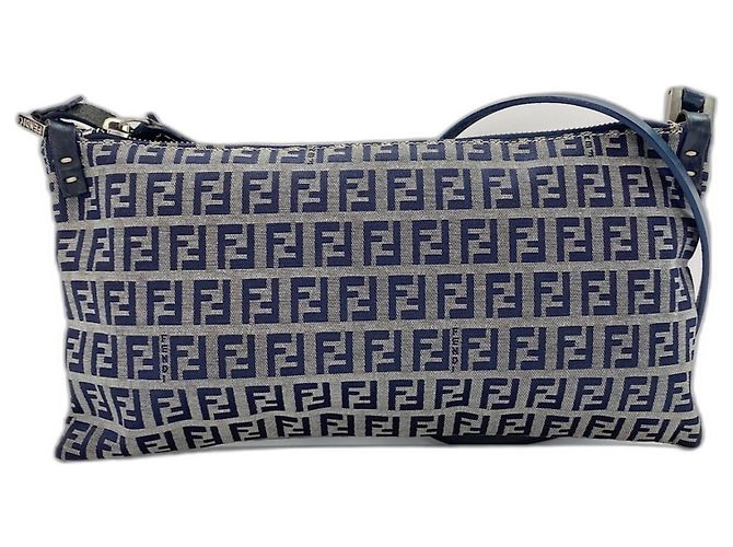 Borsa a tracolla Fendi Navy Blu navy