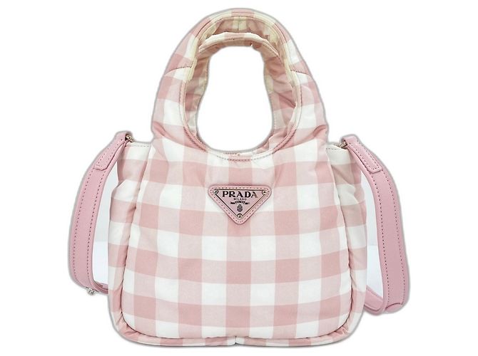 Borsa a tracolla Prada rosa
