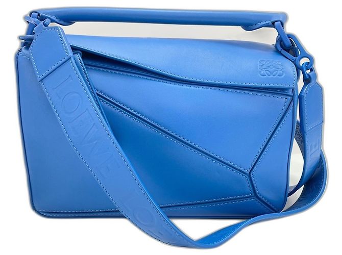 Borsa a tracolla Loewe Puzzle Bag Blu