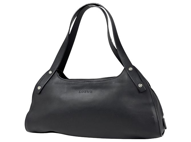 Loewe Handtasche aus schwarzem Leder