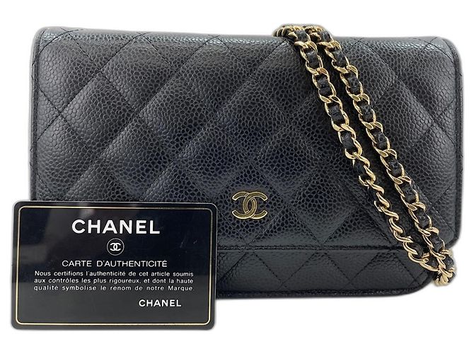 Borsa a tracolla Chanel Matelassé Nero