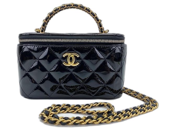 Borsa a tracolla Chanel Matelassé Nero