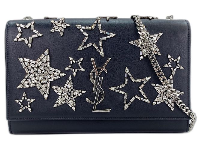Borsa a tracolla Yves Saint Laurent Classic Kate Nero