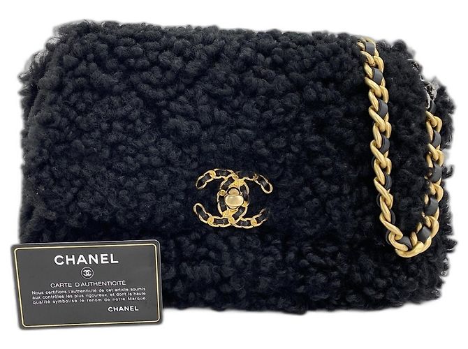 Borsa a tracolla Chanel nera Nero