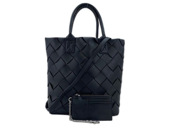 Borsa a tracolla Bottega Veneta nera Nero
