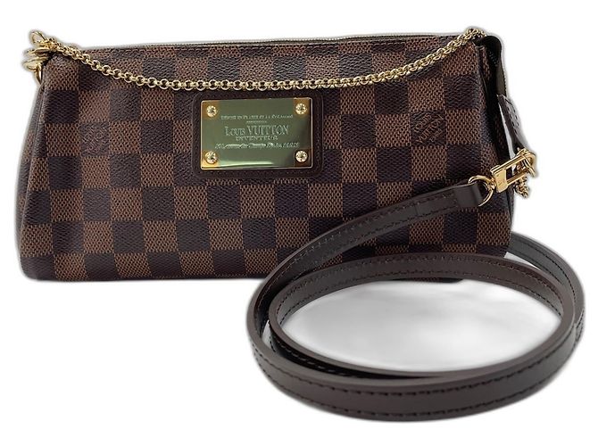 Louis Vuitton Eva Schultertasche Braun