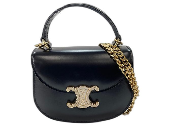 Céline Borsa a tracolla Celine Mini Buzas Claire Nero