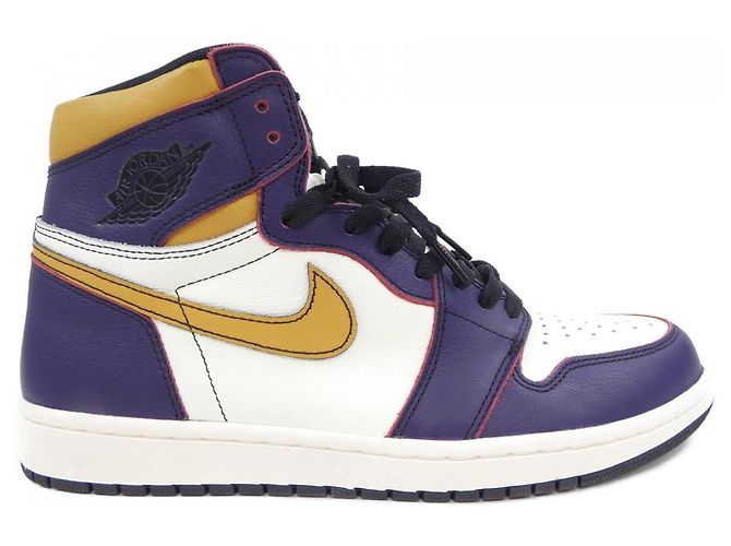 Autre Marque Nike Sneaker Braun Weiß Lila
