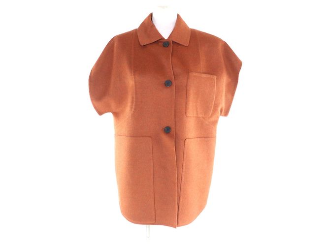 Giacca in cashmere Hermès 34 Marrone