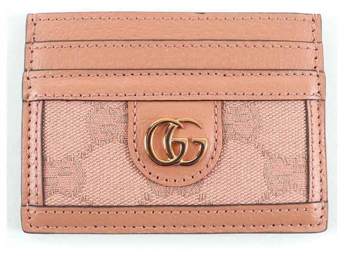 Gucci GG Supreme Leather Card Case