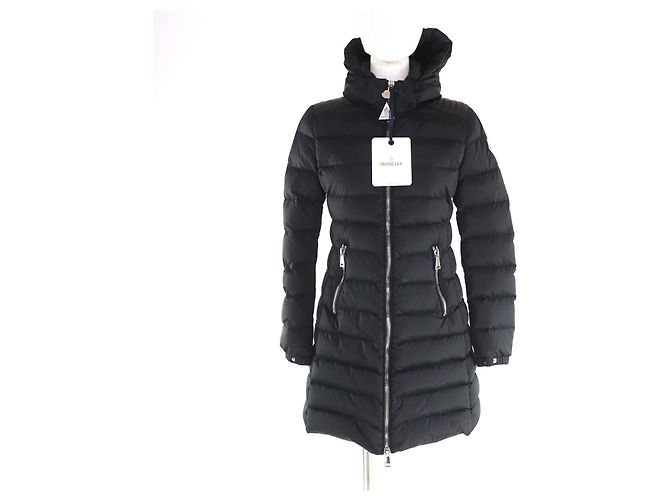 Moncler Orophin Nylon Down Coat Black