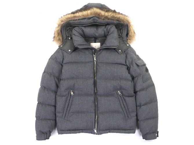Casaco de Lã e Penas Moncler ALLEMAND Marrom