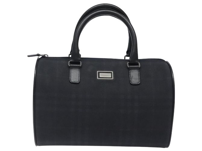 Burberry Nova Check Nova Check Canvas Blu navy