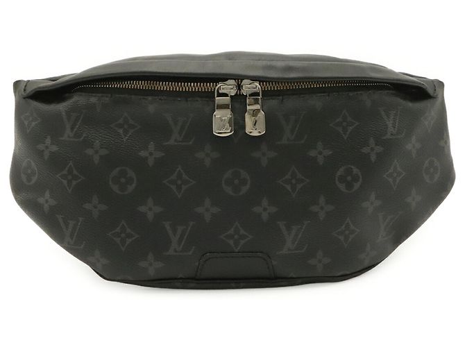 Louis Vuitton Monogram Eclipse Discovery Bum Bag PM Marrom Preto Monograma