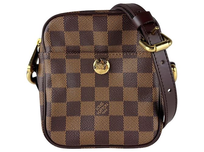 Bolsa de Ombro Louis Vuitton Damier Canvas Damier ebene