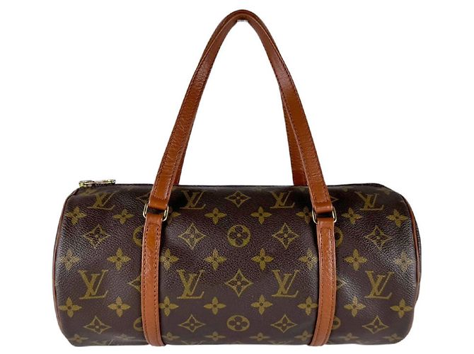 Louis Vuitton Monogram Handtasche Papillon 30 Braun Monogramm