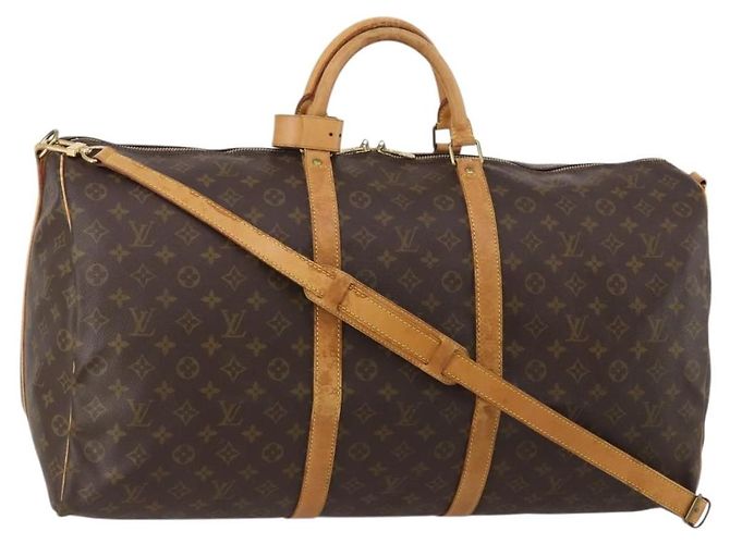Louis Vuitton Keepall Bandoulière Monogram 60 Marrom