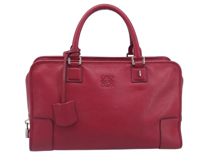 Loewe Amazona Leather 36 Rosso