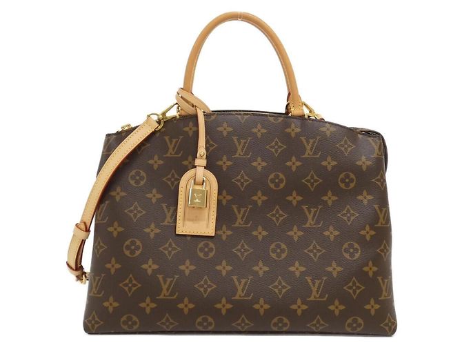 Louis Vuitton Monogram Grand Palais MM Handtasche Braun