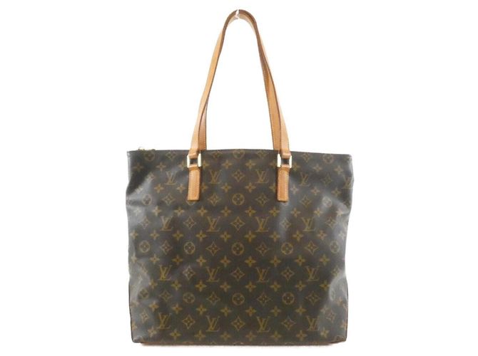 Bolsa Louis Vuitton Monogram Cabas Mezzo Marrom