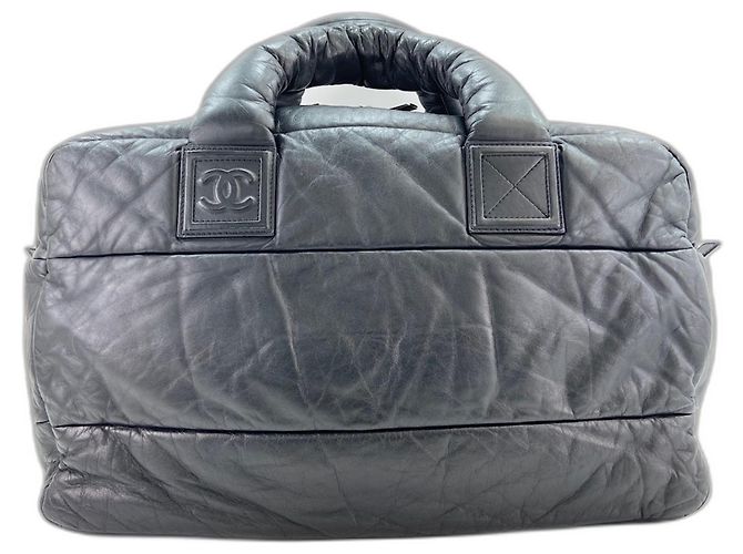 Sac cabas Chanel Coco Cocoon en noir