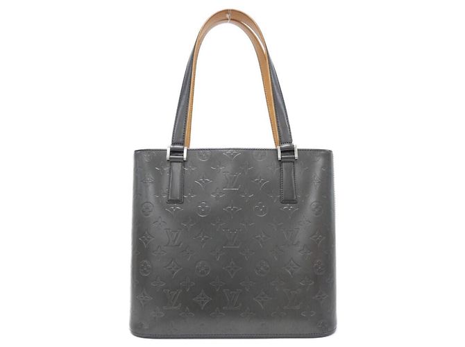 Borsa a tracolla Louis Vuitton Monogram Matte Stockton Nero