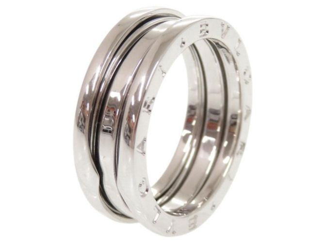 Bulgari Bague Bvlgari B.zero1 à 2 bandes en or blanc Doré