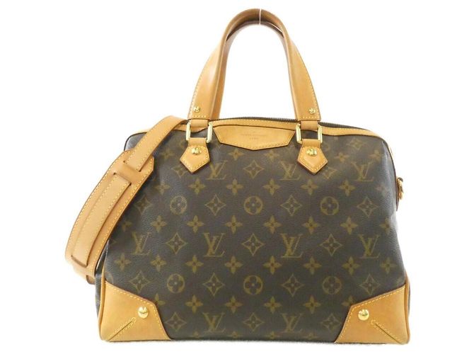 Louis Vuitton Monogram Retiro PM Handtasche Braun