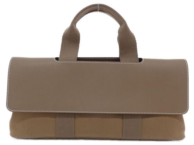 Hermès Bolso Hermes Valparaiso Long MM Gris pardo