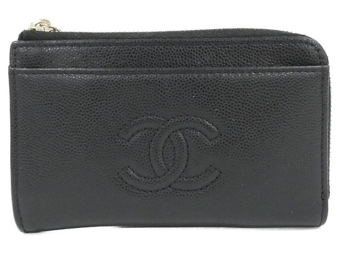 Chanel AP4661 Tarjetero Negro