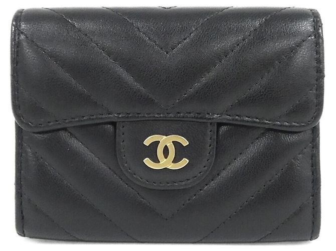 Chanel Timeless Classic Line Coin Case Black