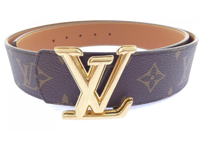 Louis Vuitton LV Dimension 40MM Reversible Belt Brown