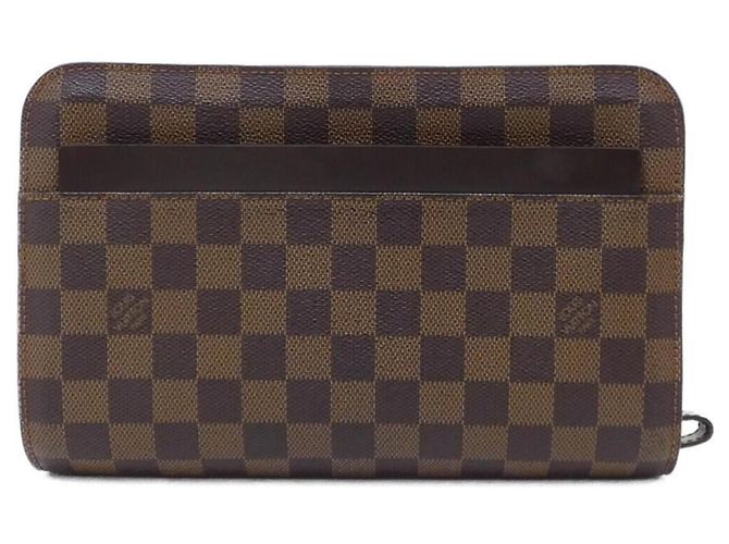 Louis Vuitton Damier Saint N51993 Briefcase Marrom