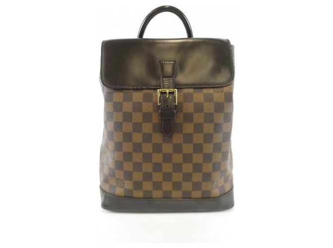 Mochila Louis Vuitton Damier Soho Marrom
