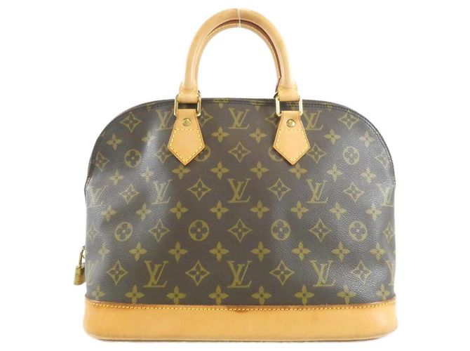 Bolsa Louis Vuitton Monogram Alma PM Marrom