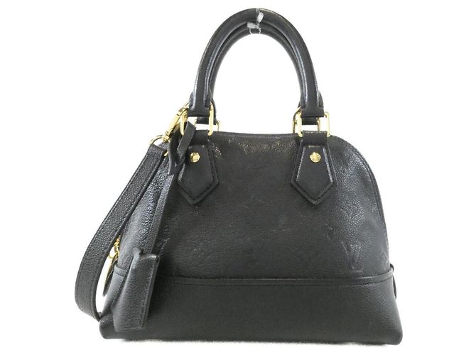 Borsa Louis Vuitton Monogram Empreinte Neo Alma BB Nero