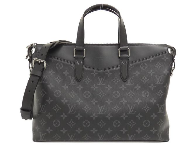 Louis Vuitton Monogram Eclipse Briefcase Explorer Noir