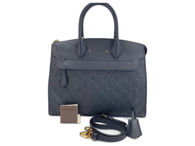 Borsa Tote Louis Vuitton Pont Neuf GM Nero